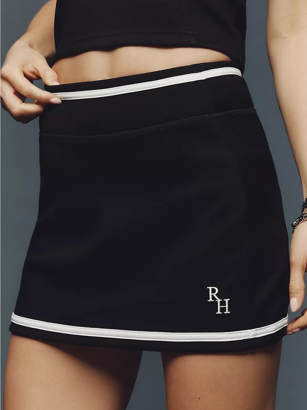 Recreational Habits Size M Brooke Golf Skirt Skort in Black
